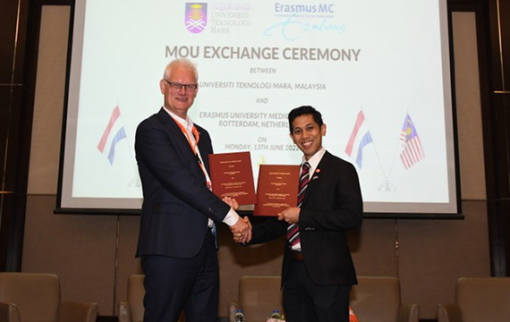 Erasmus Uni Medical Centre Sealed MoU with Hospital UiTM